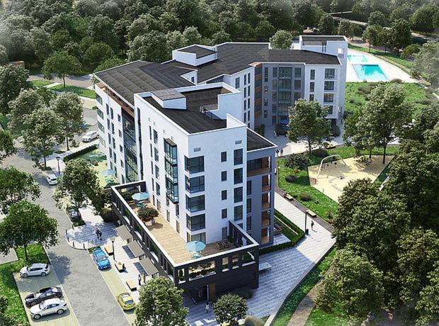 Жк «Сонячний Квартал» Apartment Solochin Exterior photo